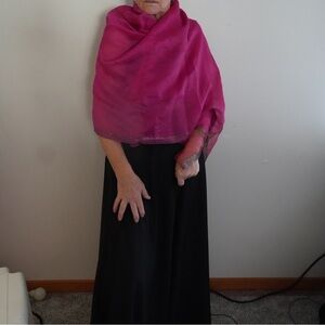 Elegant Pink Shawl for Women